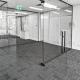 Steel Main Material Finished Surface Customized Aluminium Soundproof Frameless Glass Door
