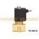 Water Air Small Brass Electric Solenoid Valve 2-Way NC Direct-Operated