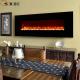 2380mm Wall Fireplace Heater LED Tech Wall Surface Mounted Electric Fireplace CE