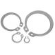 Zinc Plate Surface Stainless Steel Retaining Rings For Shafts DIN471 High Precision