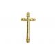 Golden Color Cross and Crucifix Funeral Decoration DP021