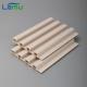 Mall WPC Laminated Fluted Flat Wall Solid Panel for Indoor Interior Decoration Fence