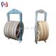 822 Series Large Diameter Rope Pulley Stringing Cable Blocks Customized Dimension High Load Capacity