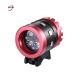 Aluminum Rechargeable Bike LED Flashlight 2000 Lumen IP65 Waterproof