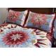 Wonderful Handmade Twin Size Bedding Sets 4 Pcs 100% Cotton Geometric Design