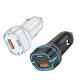 QC QC3.0 PD Car Charger Type C Dual Outputs 20W 25W 30W QC4.0 Car Charger