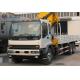 Japanese Isuzu LHD 6X4 Truck Mounted 10T Knuckle Boom Crane