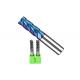 Tungsten Carbide Solid Milling Cutter 4 Flutes Nano Coated High Precision
