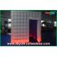 Photo Booth Decorations Colourful Led Lighting Photo Booth Tent Inflatable For Family Use