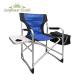 Aluminum Folding Camping Director Chair 92*46*55cm Lightweight For Adults