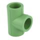 Plastic Material PPR Reducing Tee for Water Supply Thread/Socket Connection Durable
