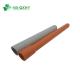 Grey 20mm 25mm Custom Sch80 Sch40 PVC Rigid Pipe Bend Adapters for Electrical Conduit