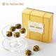 CMYK/Pantone Printed Luxury Chocolate Boxes With Easy Open Design Embossed Logo And Anti-Tarnish Paper