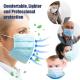 Antibacterial Disposable Surgical Mask Splash Repellent For Medical Staff