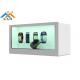 Index Transparent LCD Display Box Video Showcase 350cd/m2 Brightness AC 100-240V