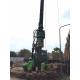 Overall Transport Hydraulic Rotary Bored Piling Rig Machine , Foundation Piling Equipment Hire KR125K Torque 125k N.m