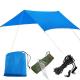 Outdoor Camping Beach Sunshade Sky Tent, Beach Canopy Tent Sun Shade, Gradient Beach Canopy, Stability Upgraded tent