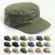 Unisex Casual Cotton Flat Top Army Cap Protecting Head / Dancing Available