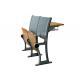 Modern Aluminum Frame Student Desk And Chair With Foldable Writing Board