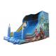 Amusement Park Large Inflatable Slide Pvc Material With Pirate Island Theme
