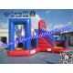 Red Blue Commercial Outdoor Inflatable Spiderman Jumper Combo Durable