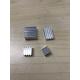 Raspberry Heatsink Pi 4B for PCB Aluminum Silver Heatsink 4 sets With Adhesive Tape Aluminum Cooler