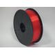 3D Printer Clear Red Filament ABS, diameter 1.75mm 1kg/roll 3D printer consumable items