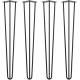 Modern Style Hairpin Legs 28inch Adjustable Table Legs for Metal Furniture