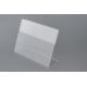 Clear Acrylic Menu Sign Holders For Shop Display , Weather resistant