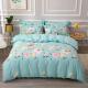 Customized Color Luxury Bed Sheet Bed Cover for 4pcs Quantity Cotton Bedding Set