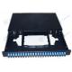 Sliding Type Fiber Optic Patch Panel SC Simplex 19 Inch Cold Rolling Steel Material