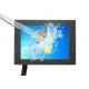 8 Inch Waterproof Touch Monitor / 4 Wire Resistive Touch Screen 12-24V Working Voltage