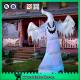 Halloween Inflatable Decoration 3M Oxford Inflatable White Ghost With LED Light