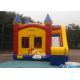 Commercial Rainbow Bounce house with slide For Kids Outdoor Fun Fair