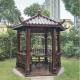 Pinus Sylvestris Chinese Wood Gazebo 2.6m Carbonating Backyard Wooden Gazebo