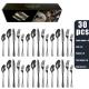 Stainless Steel 30 Piece Cutlery Set Sophisticated Opulent Metal ODM