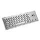 Dust Proof PS2 Metal Gaming Keyboard , PS2 / USB Interface Cherry Mx Keyboard