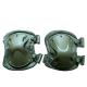 Adjustable Straps Green Foam Impact Knee Brace for Motorcycle Knee Pads One Size Fits