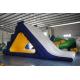 Airtight Inflatable Slide For Water Games , Dark Blue Sealed Inflatable Water Park High Slide
