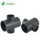 PVC Four Way Cross Pipe Fitting for DIN Pn16 System 1/2 to 4 Size Big Discount