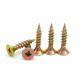 Phil Driver Countersunk Head Self Tapping Yellow Zinc Plated Furniture Chipboard Screw