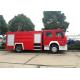Security Fire Fighting Truck With 5900 LWater tank and 2000 Liters Foam Tank