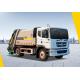 Dongfeng 13-Square Compressed Garbage Dump Truck Rear Drive Diesel 4 × 2 Manual Transmission