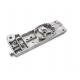 Silver Precision CNC Machined Parts Polishing Stainless Steel