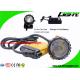 Waterproof LED Miners Lamp 25000lux Brightness With 10.4 Ah Big Battery Capacity