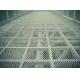 Galvanised Expanded Metal Walkway Grating 4mm Thickness 1.5m Width