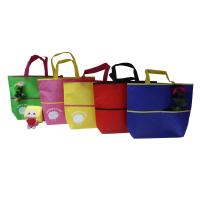 Eco Freindly Recycled Shopping Bags Nonwoven Laminated Fabric Customized