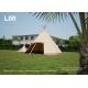 Family Hotel Desert  Event Tipi Tents 28 People Extra Large Luxury Teepee