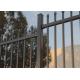 Crimped Spear security Steel Fencing  come with 65mm square tubing 2.1mtrx2.4mtr  stain powder coating