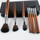 8PCS Makeup Brush Set Log Wooden Handle Cosmetic Brush With Private Label